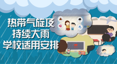 热带气旋及持续大雨学校适用安排